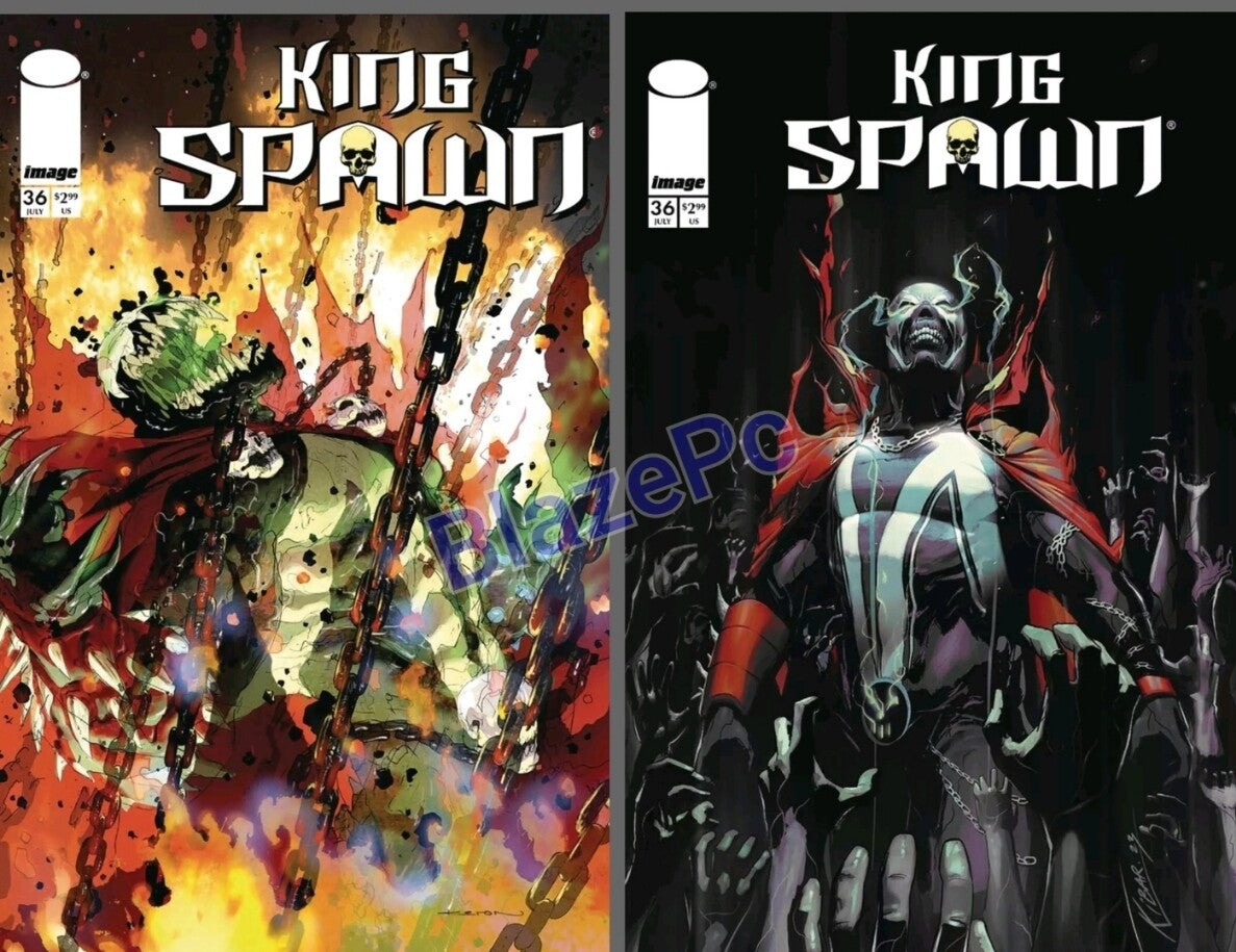 King Spawn #36 Cover A B Variant Set Options Image Comics 2024 NM
