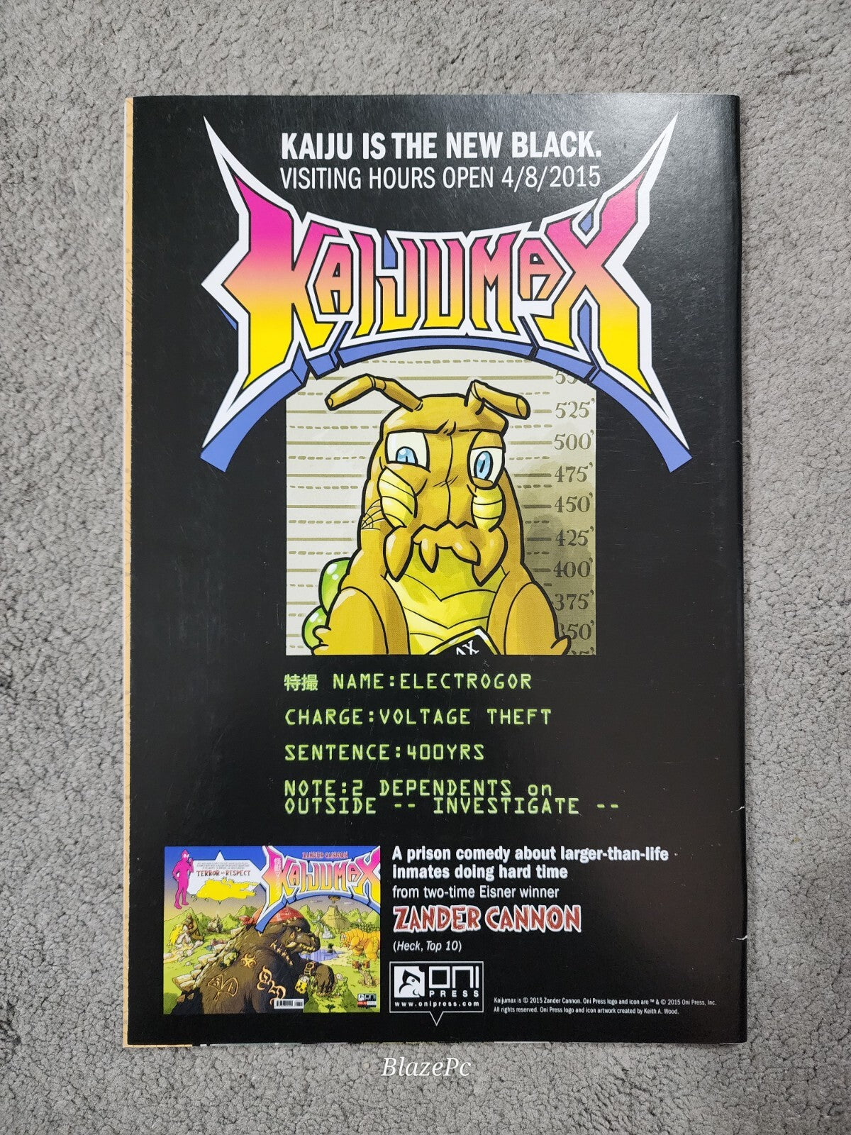 Rick and Morty #1 ECCC Emerald City Comic Con Variant Oni Press Swim VF+