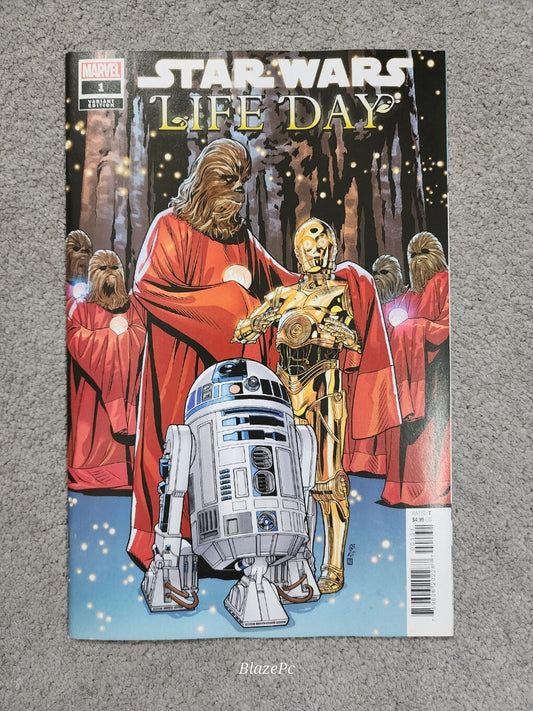 Star Wars Life Day #1 1:10 Sprouse Variant 1st Burryaga Agaburry 2021 NM