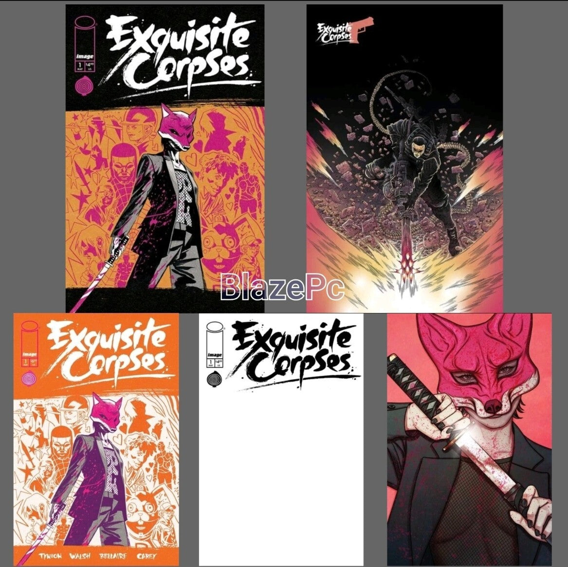 Exquisite Corpses #1 Cover A B C D E Variant Set Options Image Comics 2025 NM