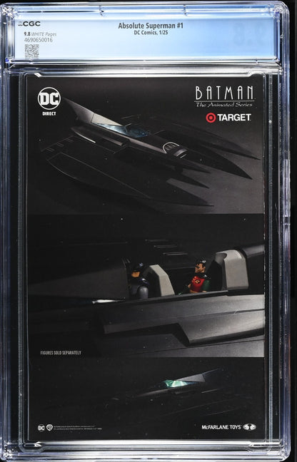 Absolute Superman #1 CGC 9.8 Rafa Sandoval Cover A Aaron 1st Print DC Comics