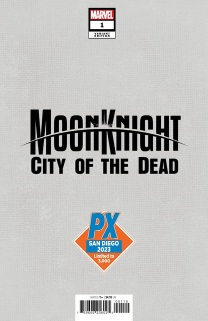 Moon Knight City of the Dead #1 SDCC 2023 Reis Variant Limited to 3000 Marvel NM