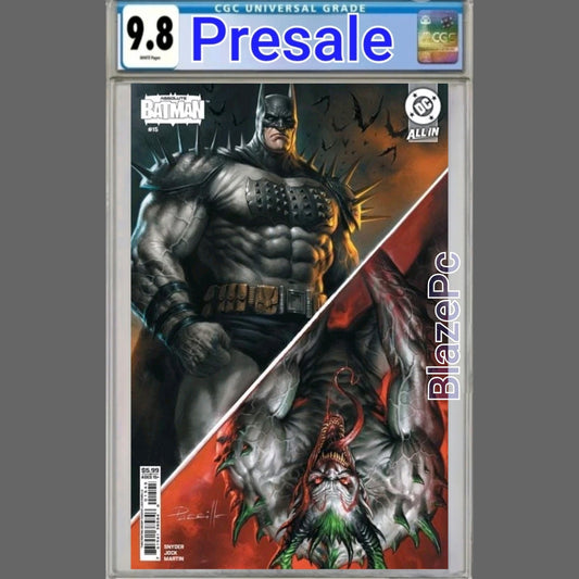 Absolute Batman #15 CGC 9.8 3rd Print Cover B Parillo Variant Joker PRESALE
