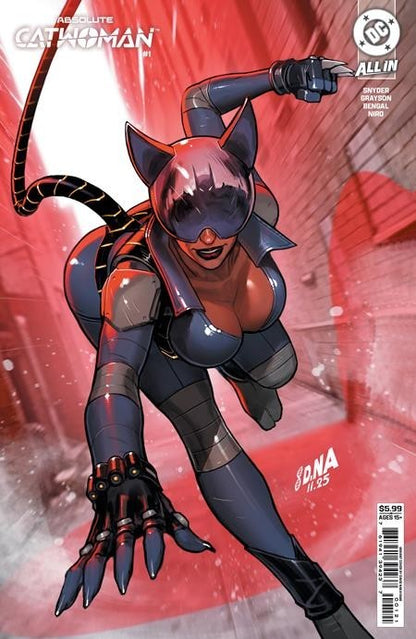 Absolute Catwoman #1 Cover A B C D E F G Variant Set or 1:25 Option Presale 6/10
