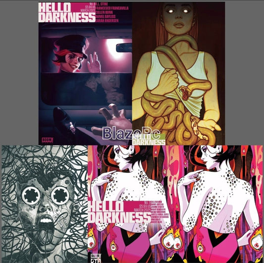 Hello Darkness #9 Cover A B C D Variant Set or 1:20 Options Boom Studios 2025 NM