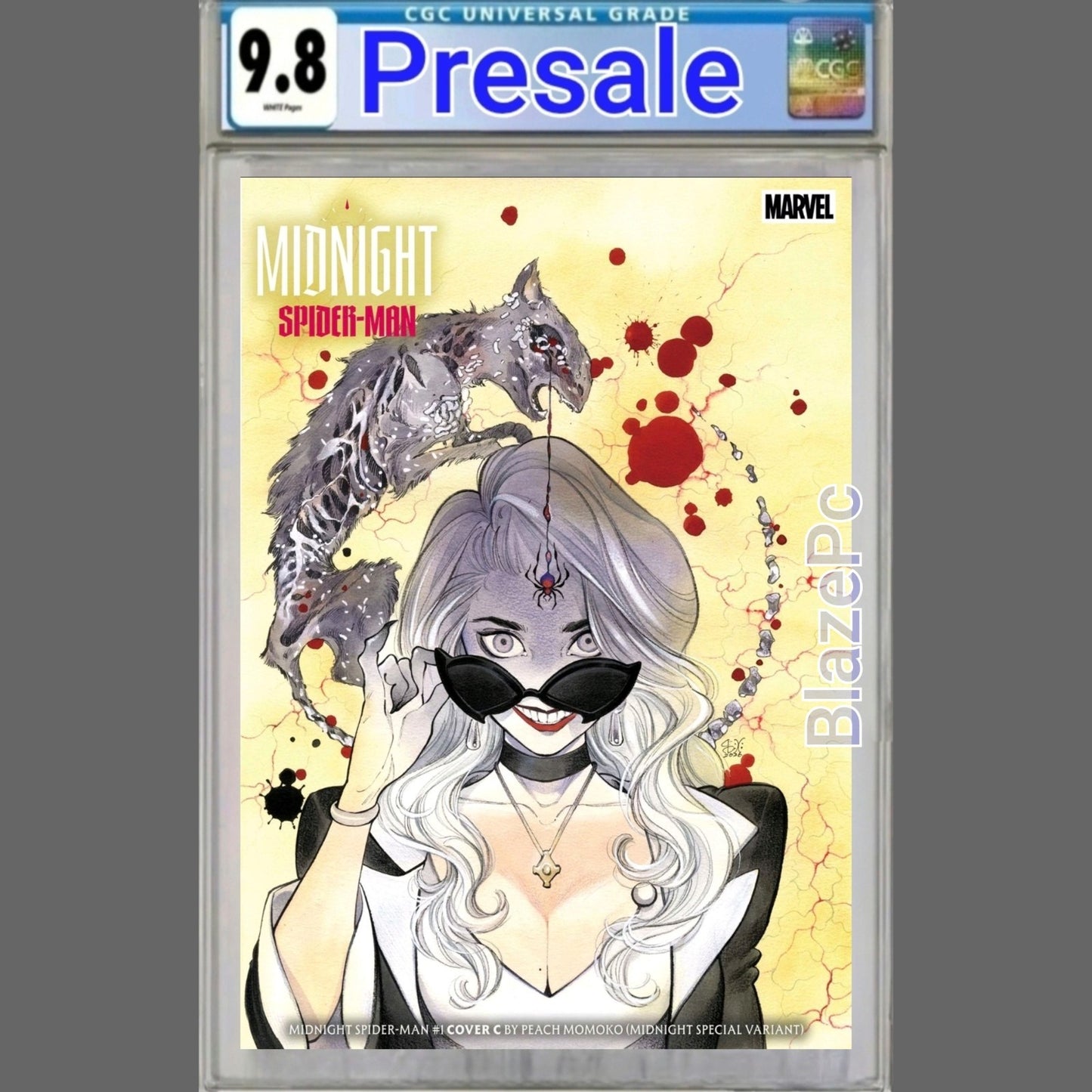 Midnight Spider-Man #1 CGC 9.8 Peach Momoko Cover C Variant 10/7 PRESALE