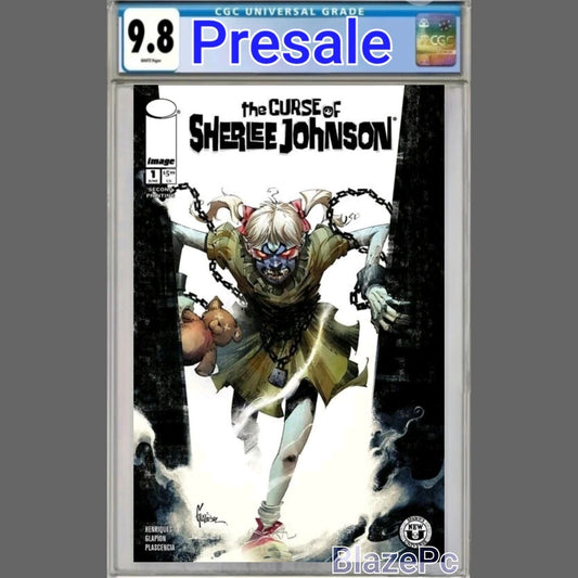 Spawn The Curse of Sherlee Johnson #1 CGC 9.8 2nd Print Glapion Variant PRESALE