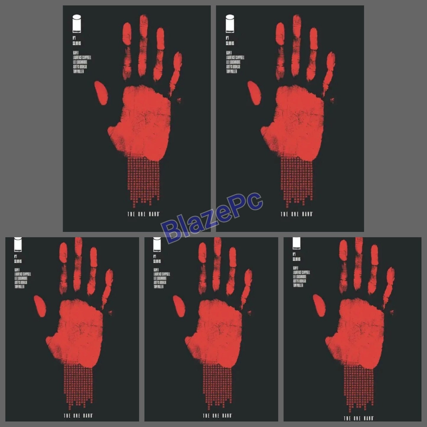 One Hand #1 2nd Print Variant Bundle Options Ram V Image Comics 2024 NM