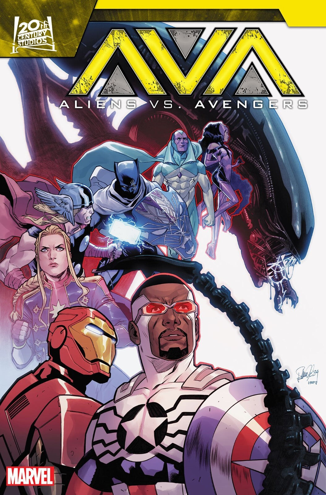 Aliens Vs Avengers #3 Cover A B C Variant Set or 1:25 Options Hickman 2025 NM