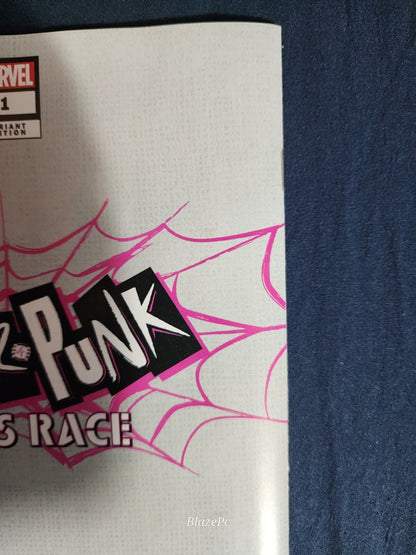 Spider Punk Arms Race #1 1:25 2nd Print Ian Bertram Ratio Variant 2024 Pics NM