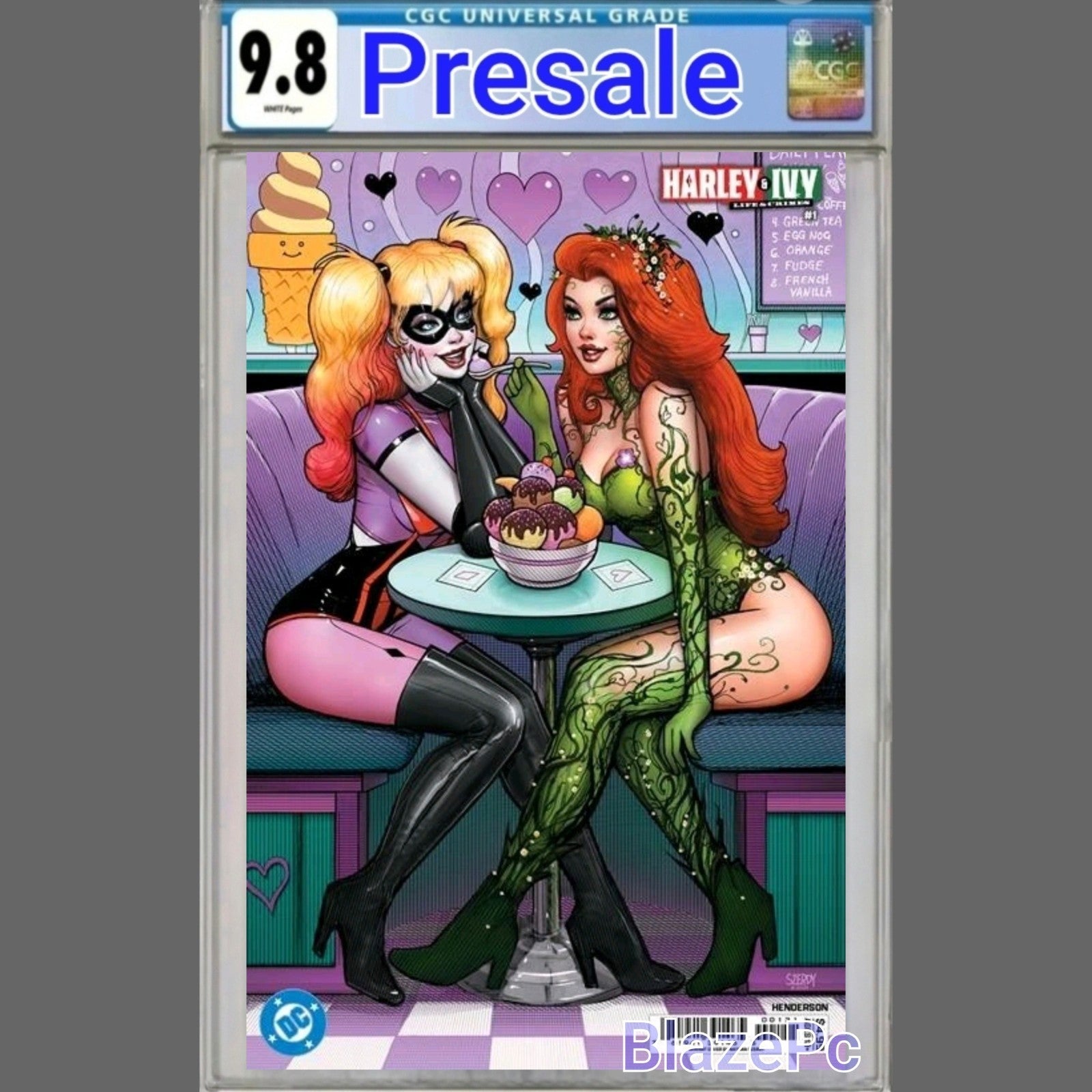 Harley and Ivy Life and Crimes #1 CGC 9.8 Szerdy Cover C Variant 2025 PRESALE