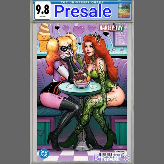Harley and Ivy Life and Crimes #1 CGC 9.8 Szerdy Cover C Variant 2025 PRESALE