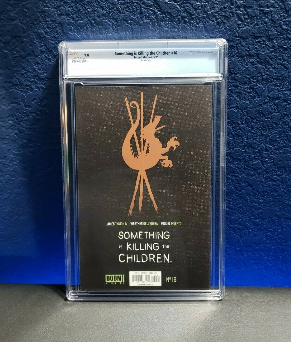 Something is Killing the Children #16 CGC 9.8 1:50 Frison Sketch Variant 1st Jes