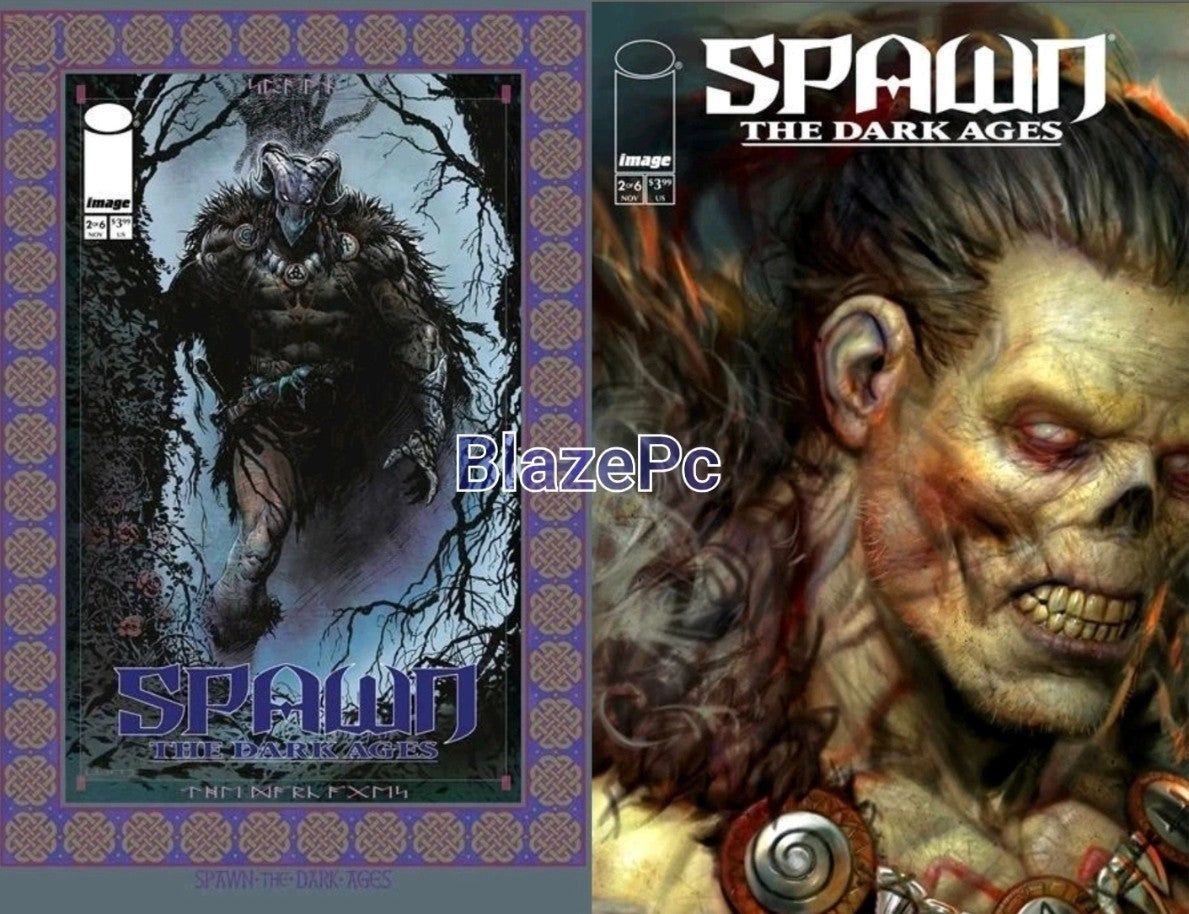 Spawn The Dark Ages #2 Cover A B Variant Set Options Image Comics Presale 1/14