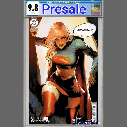 Supergirl #8 CGC 9.8 Sozomaika Cover B Variant DC Comics 2025 PRESALE