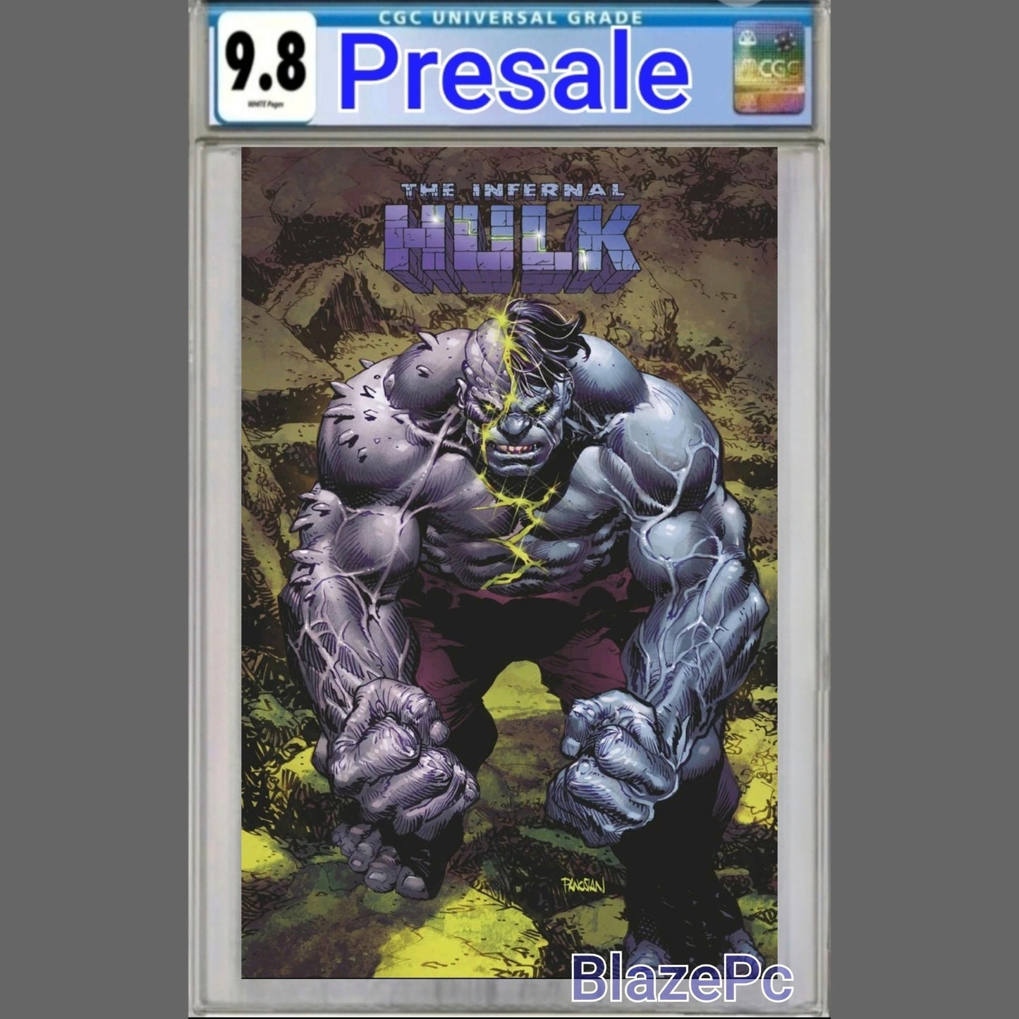 Infernal Hulk #1 CGC 9.8 Dan Panosian FOIL Variant 1st Print 2025 PRESALE