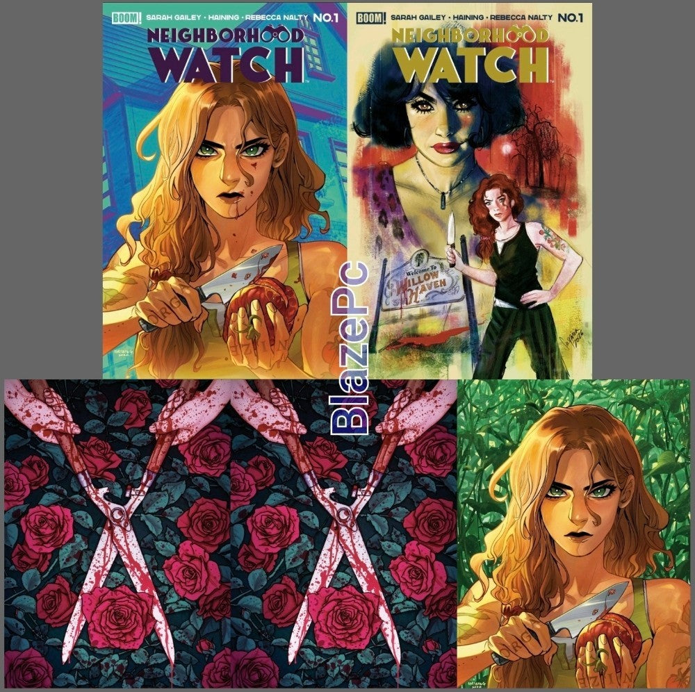 Neighborhood Watch #1 Cover A B C G H Variant Set 1:10 25 50 Options Presale 4/8