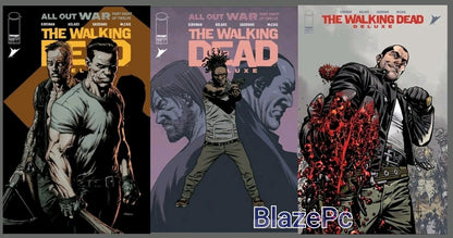 Walking Dead Deluxe #122 Cover A B C Variant Set Option Image 2025 Presale 10/1