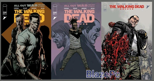 Walking Dead Deluxe #122 Cover A B C Variant Set Option Image 2025 Presale 10/1