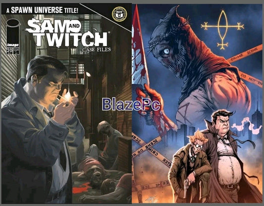 Sam and Twitch Case Files #20 Cover A B Variant Set Options Image Presale 12/17