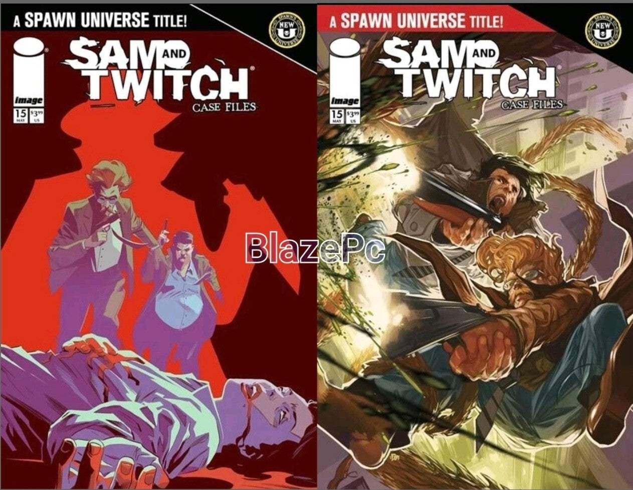 Sam and Twitch Case Files #15 Cover A B Variant Set Options Image NM