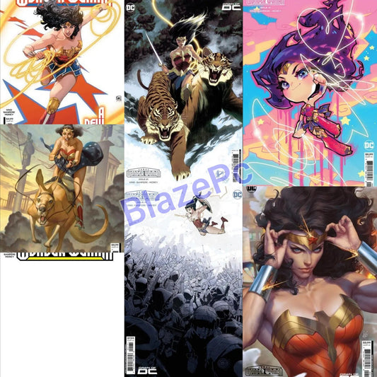 Wonder Woman #1 Cover A B C D E F Variant Set or 1:25 1:50 Options Dawn of DC NM