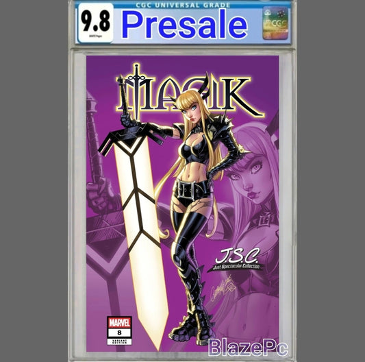 Magik #8 CGC 9.8 J Scott Campbell Just Spectacular Collection Variant PRESALE