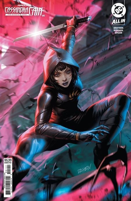 Absolute Cassandra Cain Shadows Hand #1 A B C D Variant Set Options Presale 9/16