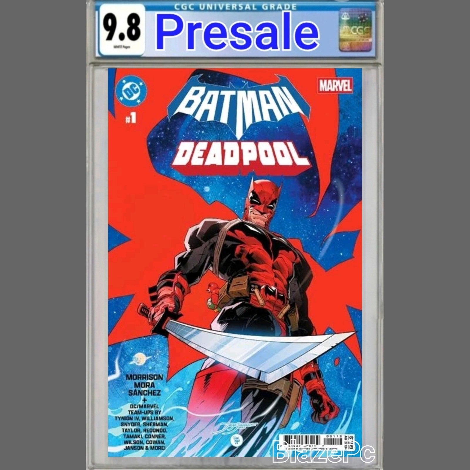 Batman Deadpool #1 CGC 9.8 2nd Print Jorge Jimenez Dan Mora Variant 2026 PRESALE