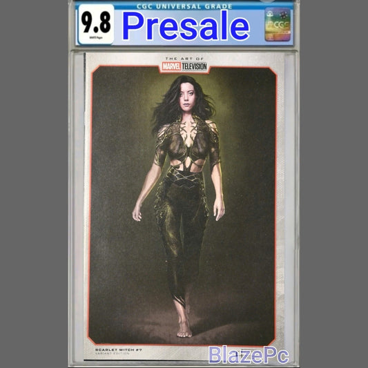 Scarlet Witch #7 CGC 9.8 Aubrey Plaza Rio Vidal Chayes Variant Marvel PRESALE