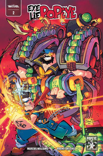 Eye Lie Popeye #2 Cover A B C D Variant Set Options Massive 2024 NM