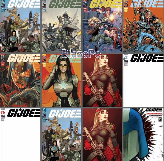 GI Joe #1 Cover A B C D E F G N O P Q R Foil Variant Set Options Image Comics NM