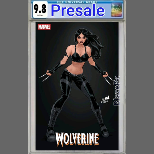 Wolverine #30 CGC 9.8 David Nakayama Color Block Black Variant 2026 PRESALE