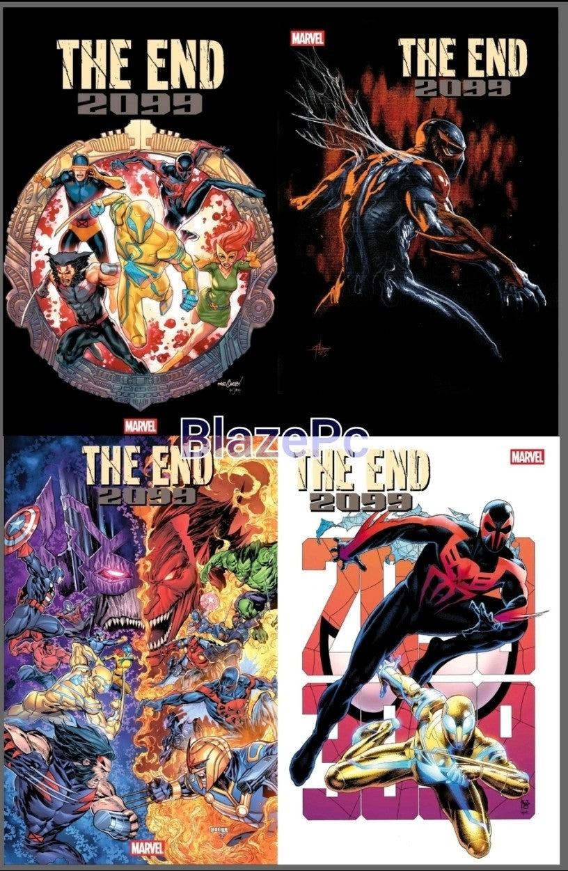 The End 2099 #1 Cover A B C D Variant Set or 1:25 Options Marvel Presale 12/10