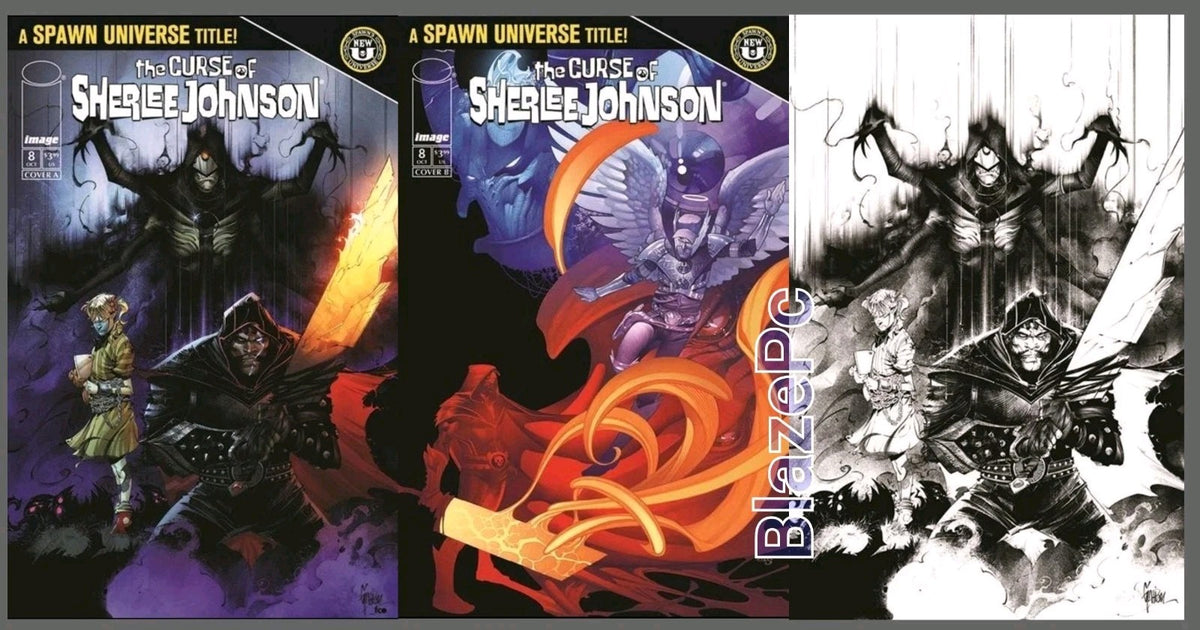 Spawn The Curse Sherlee Johnson #8 A B C Variant Set Options Image Presale 10/14