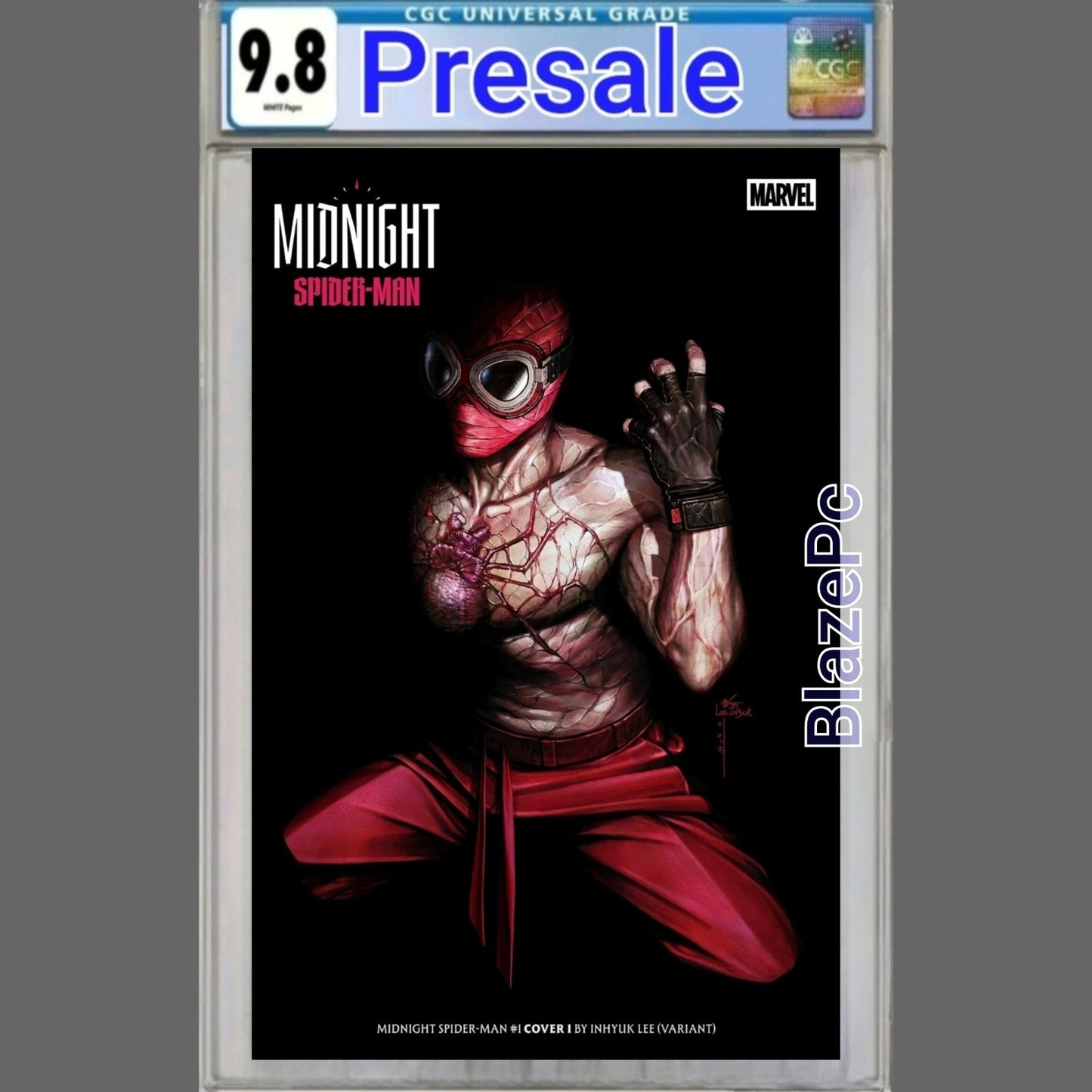 Midnight Spider-Man #1 CGC 9.8 Inhyuk Lee Cover I Variant 10/7 PRESALE