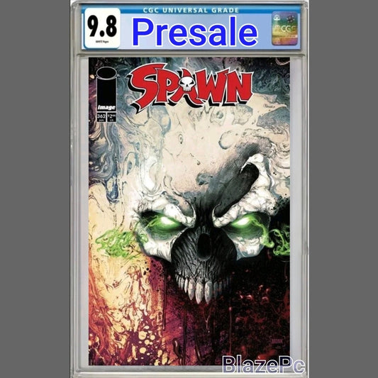 Spawn #362 CGC 9.8 Jeff Monk Cover B Color Variant Image Comics 2025 PRESALE