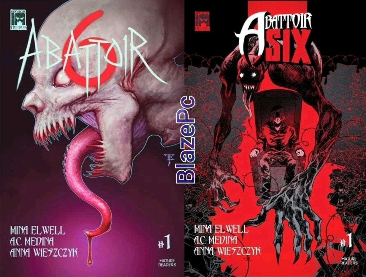 Abattoir Six #1 Cover A B Variant Set Options Massive Publishing Presale 4/29