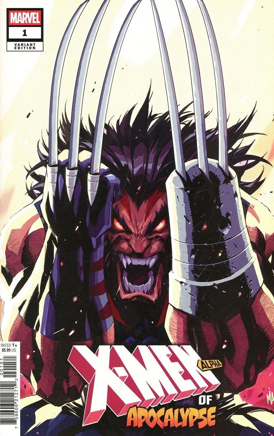 X-Men of Apocalypse Alpha #1 Joe Madureira Wolverine Variant Marvel 2025 NM
