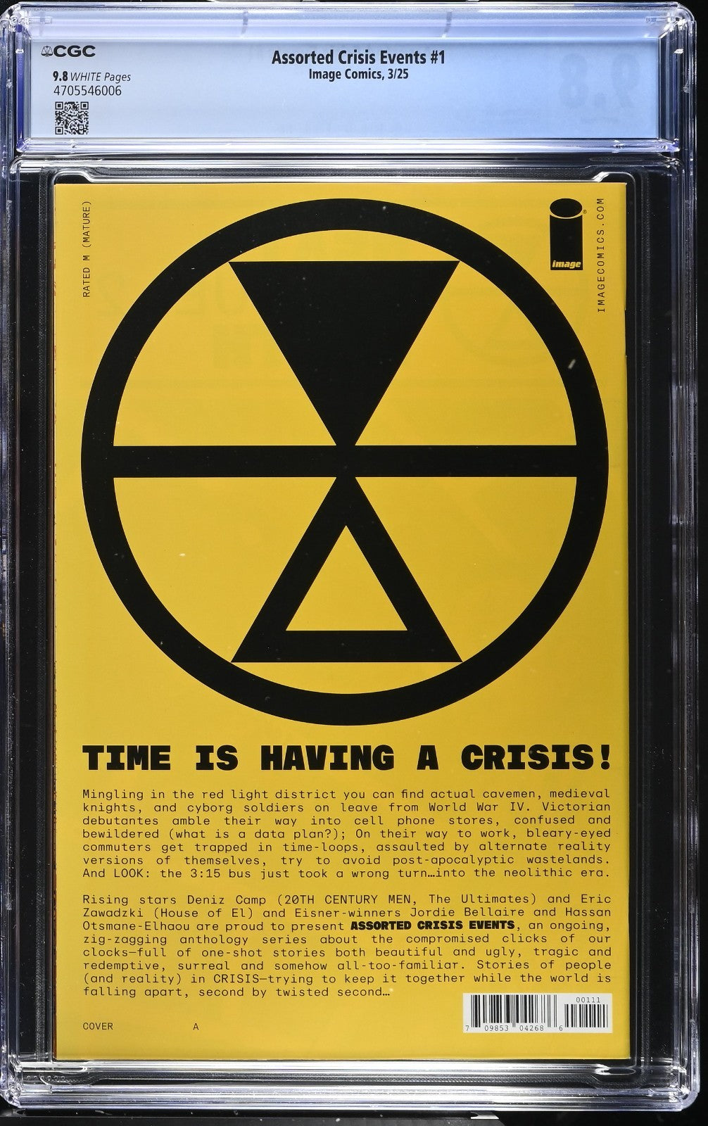 Assorted Crisis Events #1 CGC 9.8 Cover A 1st Print Image Comics 2025