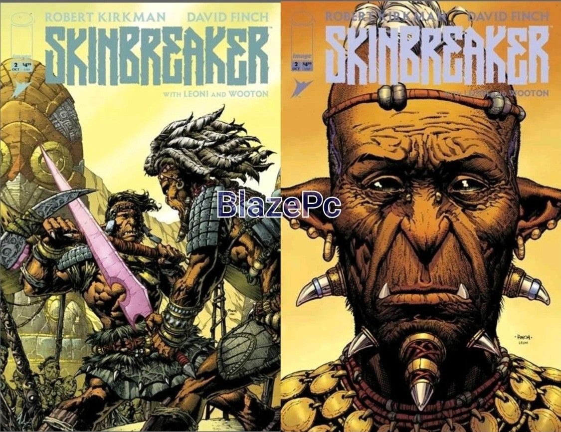 Skinbreaker #2 Cover A B Variant Set Options Kirkman Image Comics Presale 10/22