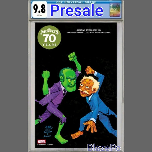 Amazing Spider-Man #14 CGC 9.8 Joshua Cassara Muppets Variant 2025 PRESALE
