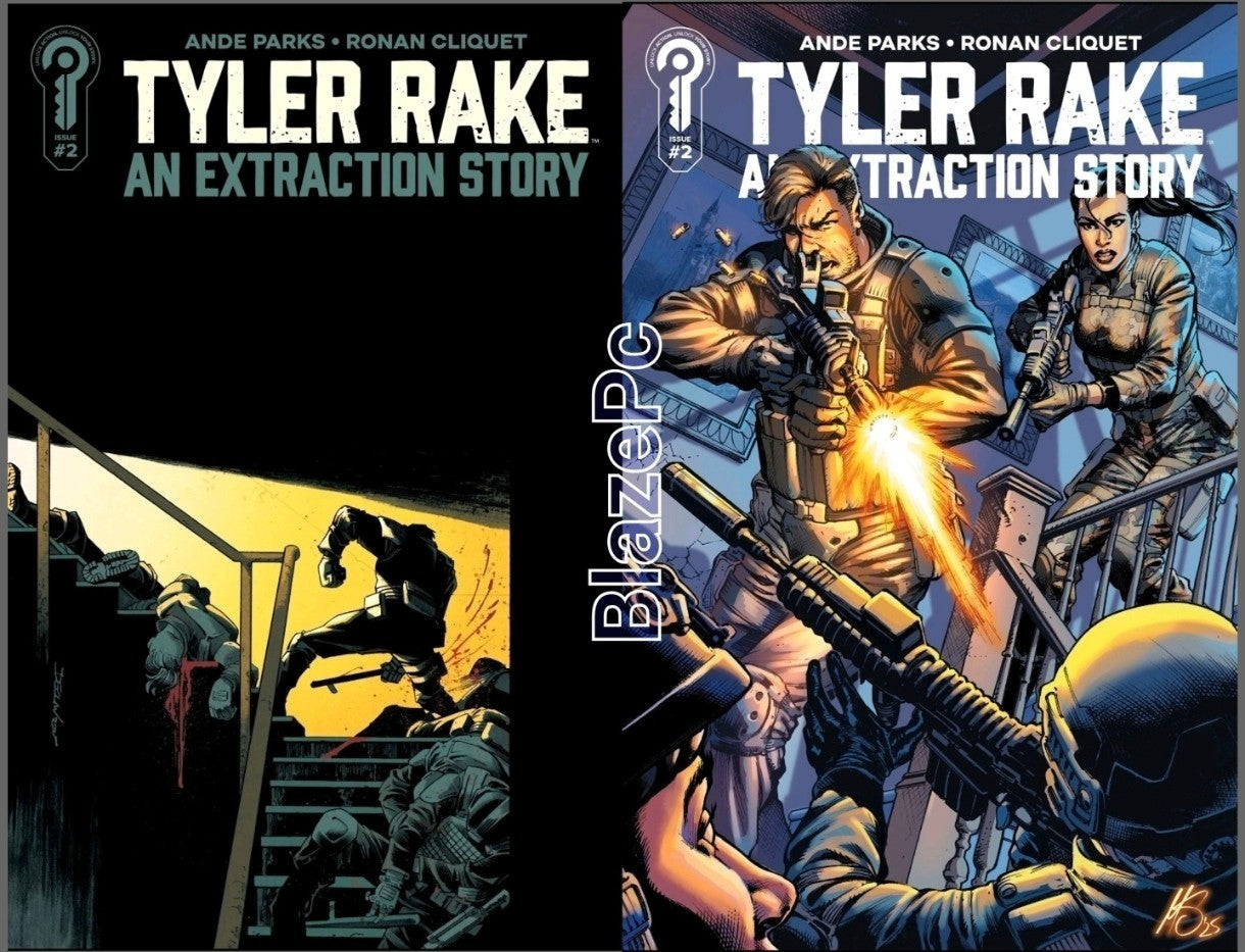 Tyler Rake An Extraction Story #2 Cover A B Variant Set Options Presale 5/13