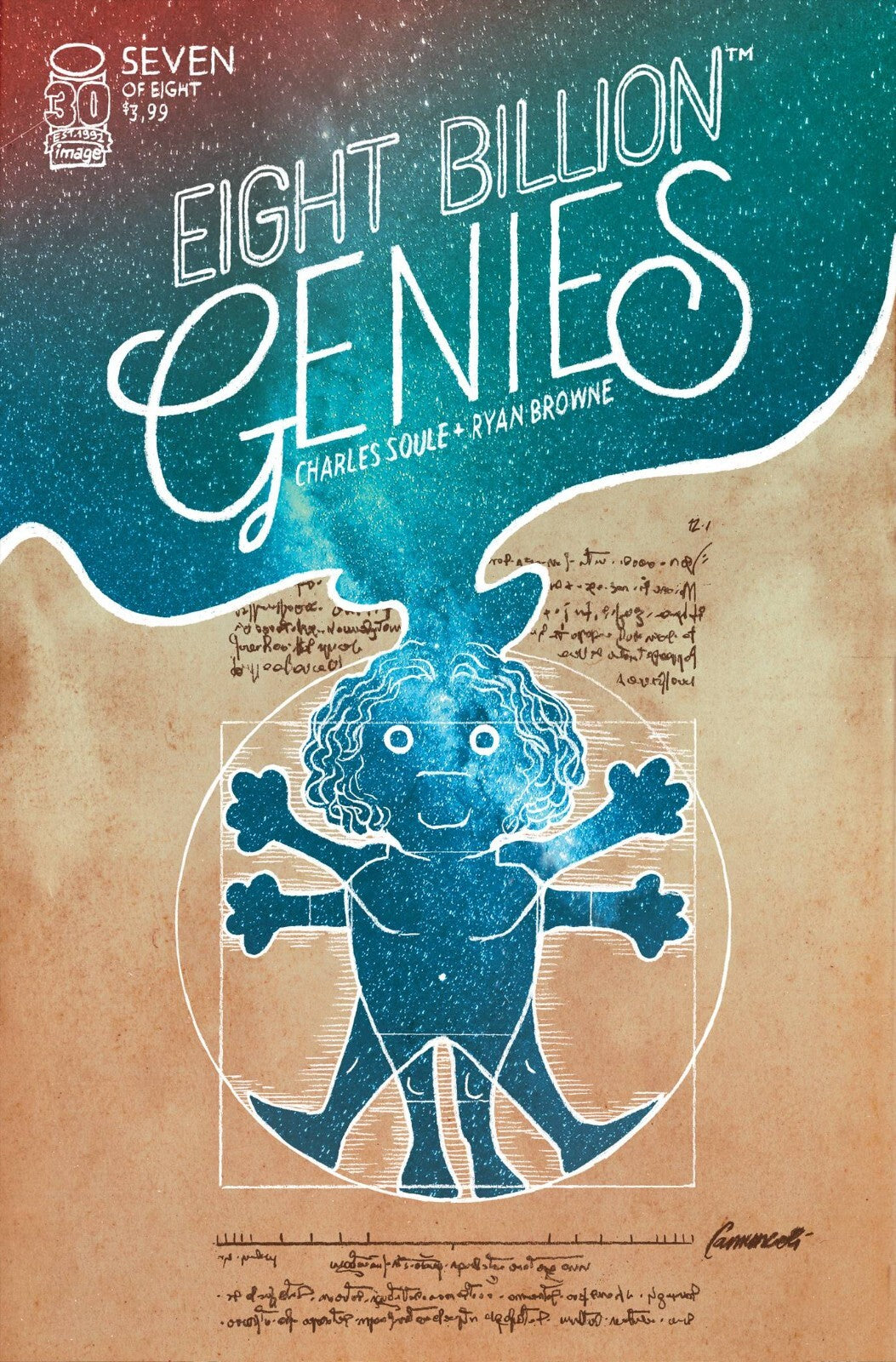 Eight Billion Genies #7 Cover A B C Variant Set Options Soule Image 2023 NM