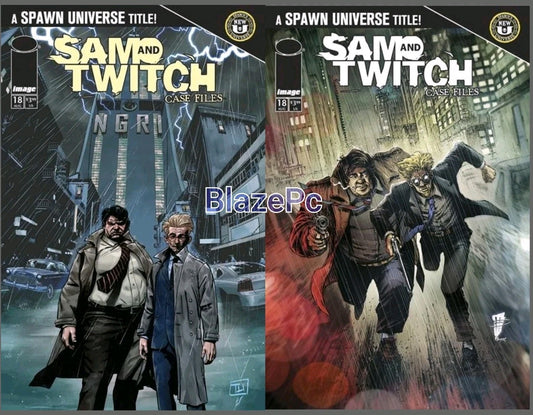 Sam and Twitch Case Files #18 Cover A B Variant Set Options Image Presale 10/1