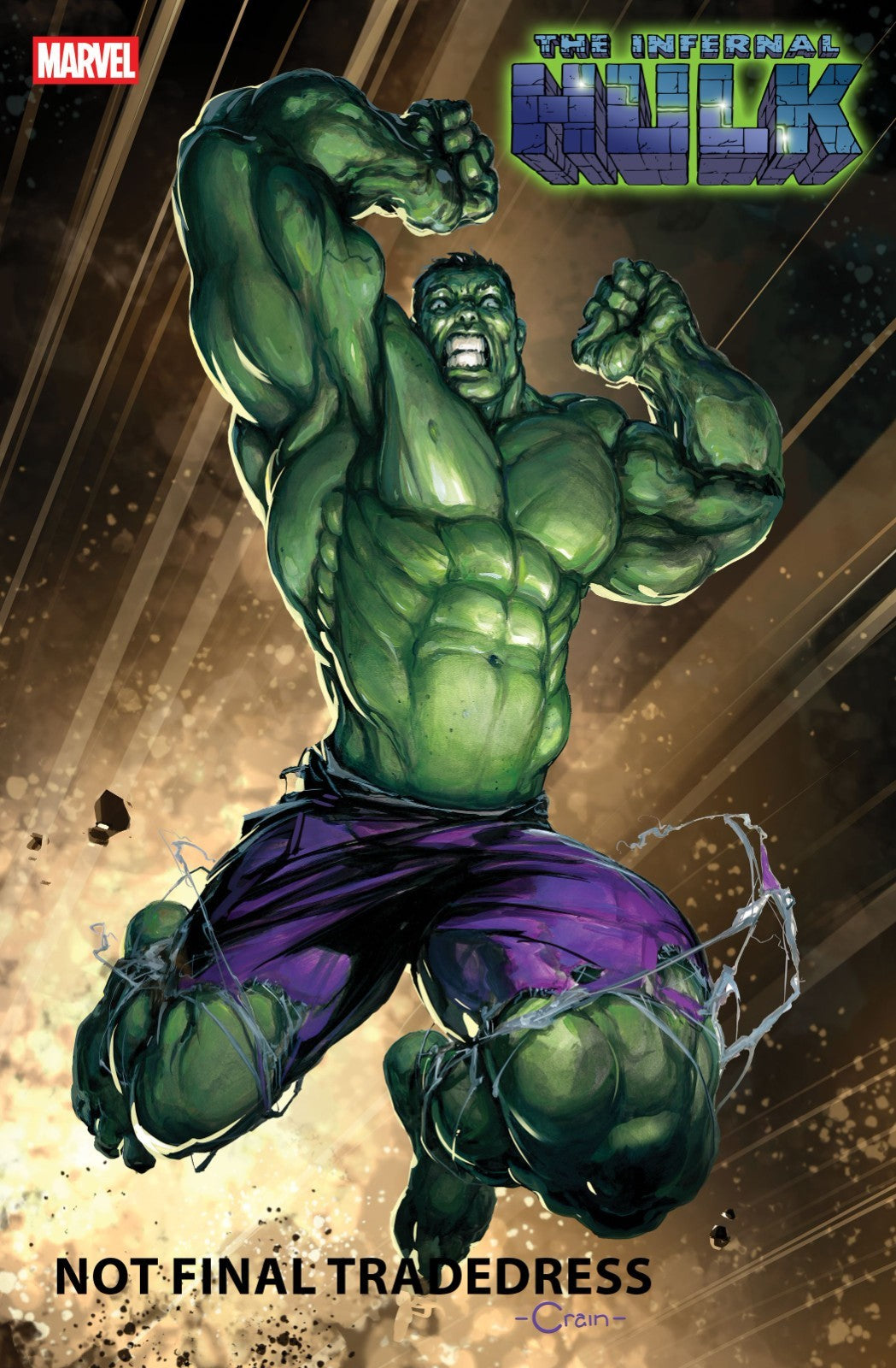 Infernal Hulk #3 Cover A B C Variant Set or 1:25 Option Marvel 2026 Presale 1/28