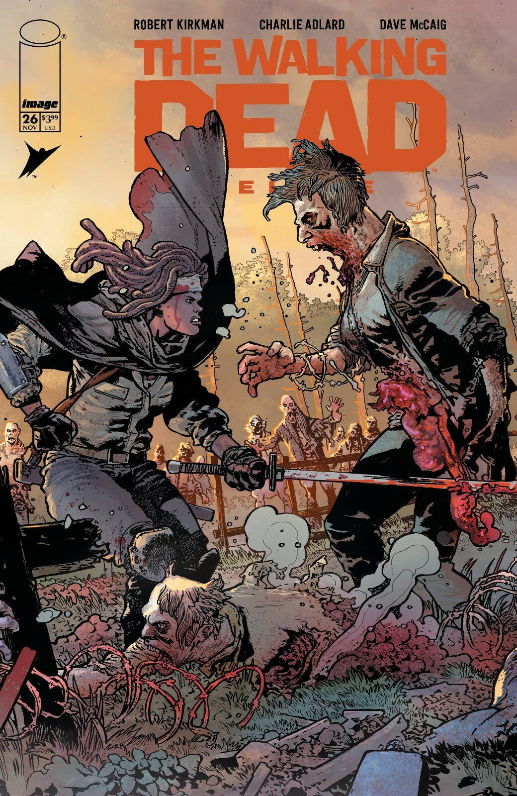 Walking Dead Deluxe #26 Cover A B C Variant Set Options Image NM