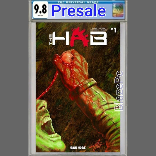 Hab #1 CGC 9.8 1:20 Aaron Campbell Cover D Variant Bad Idea 2026 PRESALE