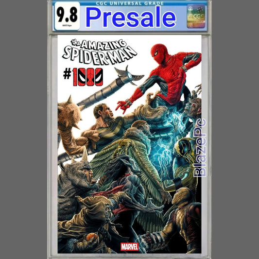 Amazing Spider-Man #1000 CGC 9.8 Lee Bermejo Variant 2026 PRESALE