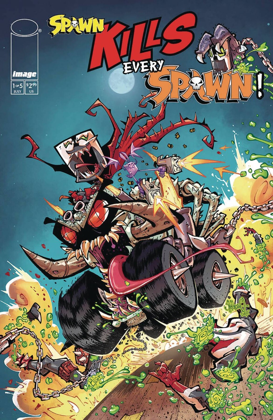 Spawn Kills Every Spawn #1 Cover A B C Variant Set Options Image Comics 2024 NM